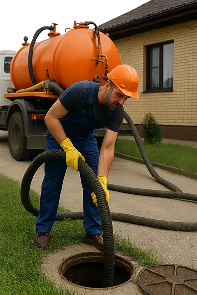 Откачка выгребных ям, заказы