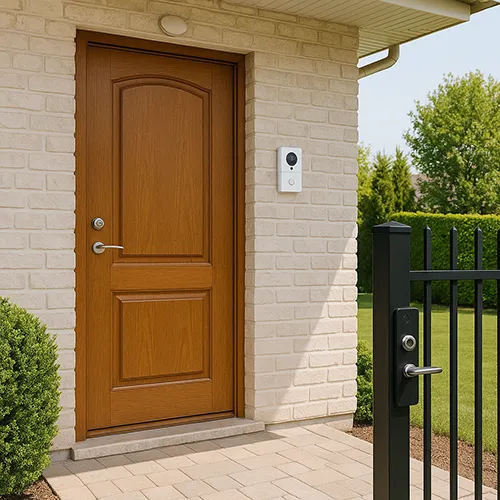 Установка видеодомофона, объекты