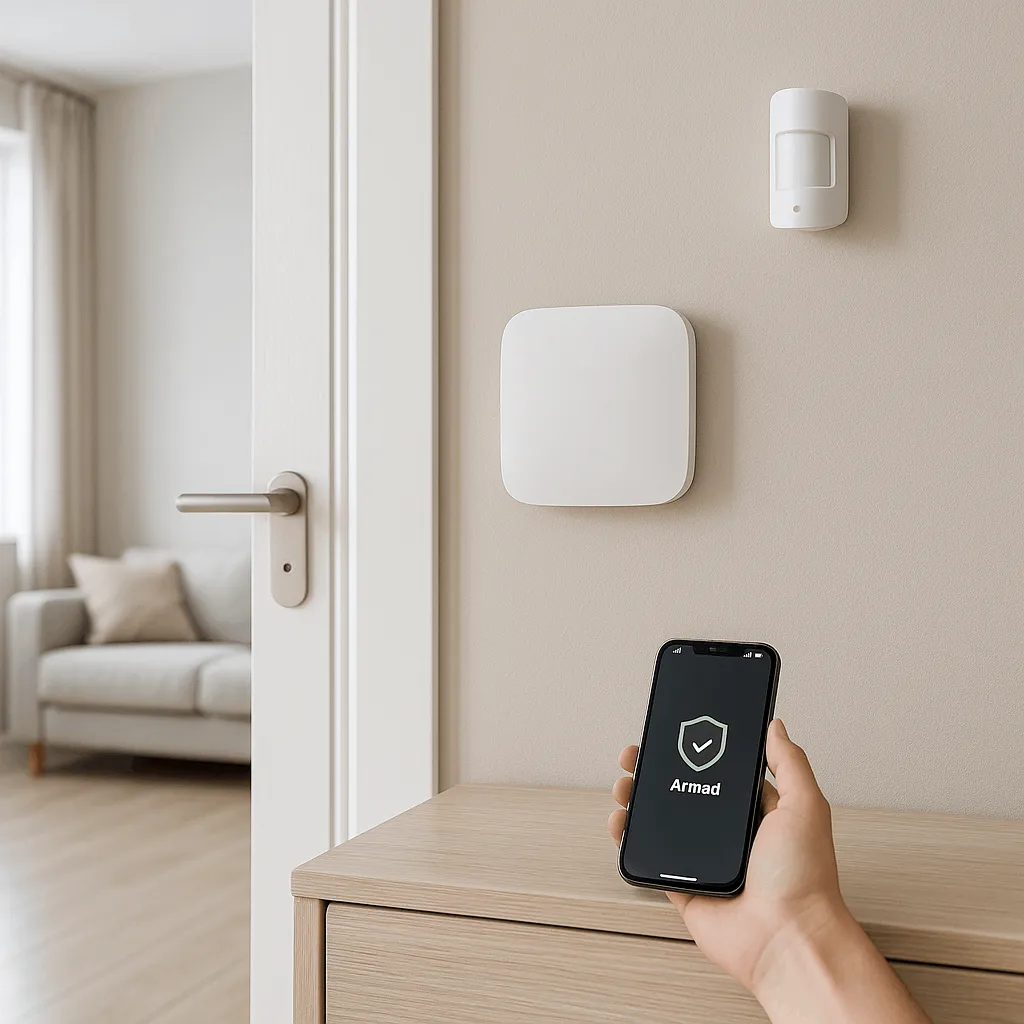 Установка сигнализации, квартира