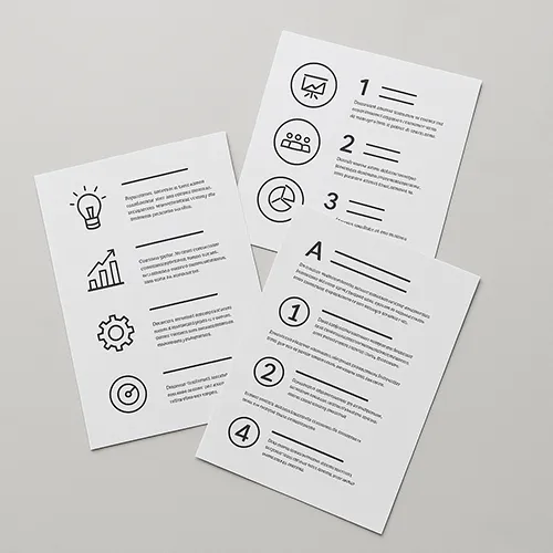 Листовки, виды