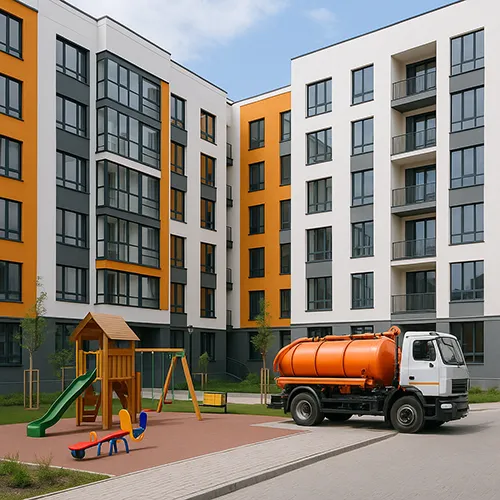 Ассенизатор, объекты