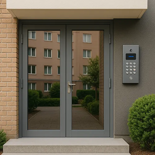 Установка видеодомофона, объекты