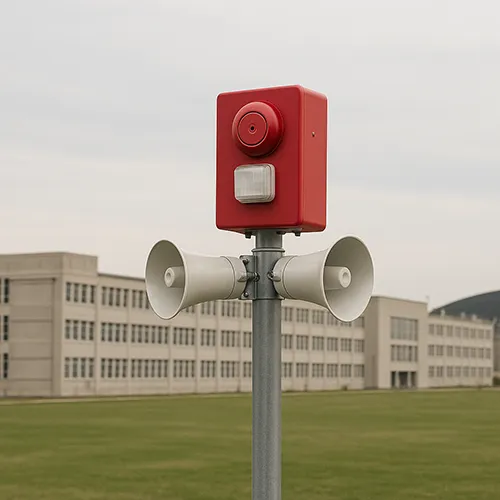 Система оповещения о пожаре, территориальная