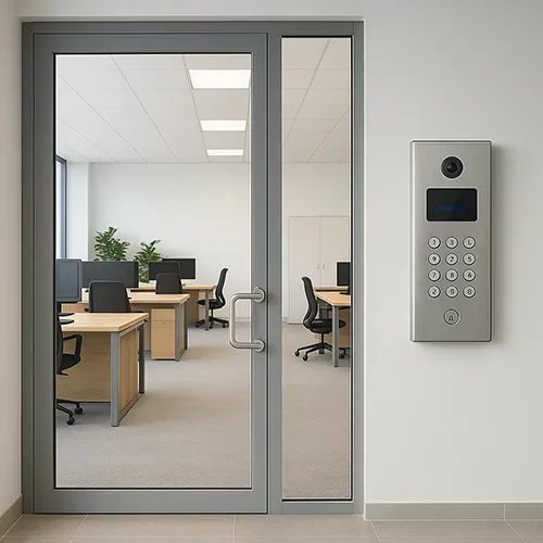 Установка видеодомофона, объекты