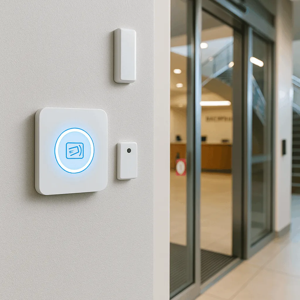 Установка сигнализации, отель