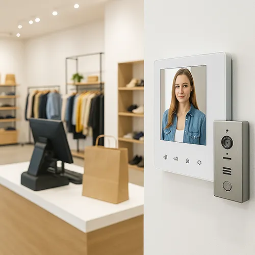 Установка видеодомофона, объекты