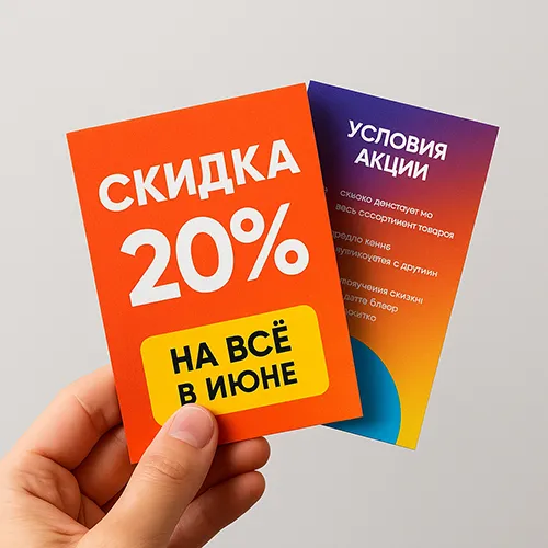 Листовки, виды