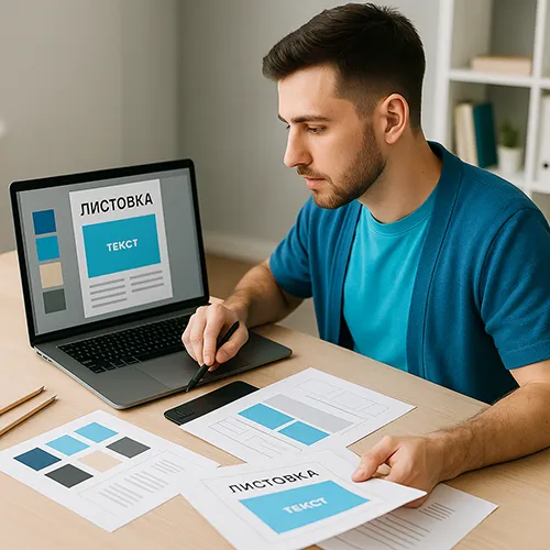 Листовки, услуги