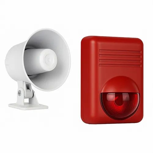 Система оповещения о пожаре, звуковая