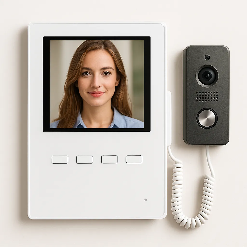 Установка видеодомофона, виды