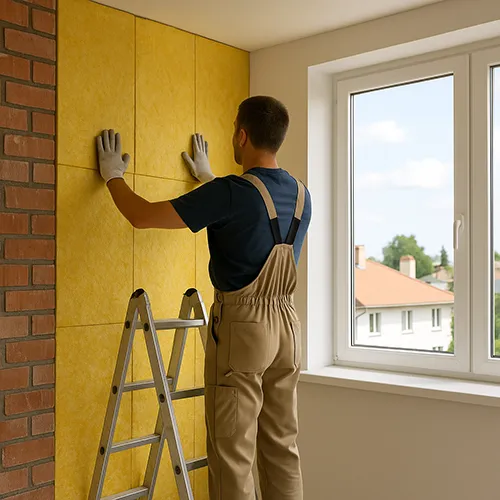 Утепление стен, изнутри
