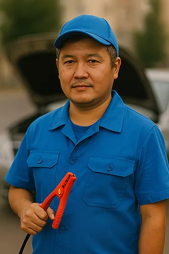 Прикурить авто Астана, команда