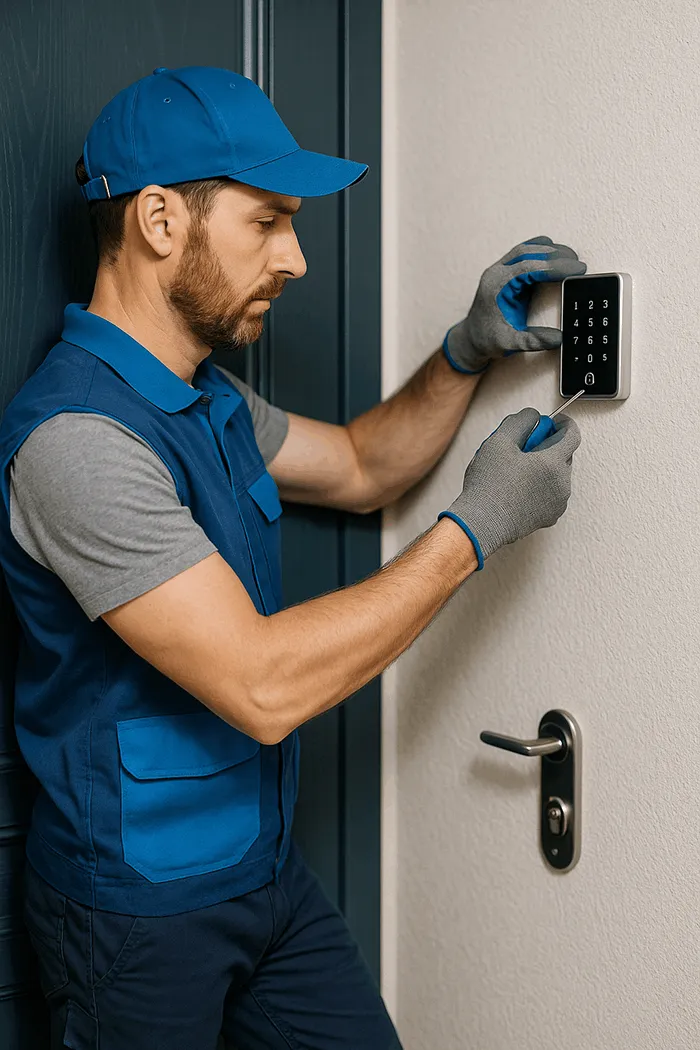 СКУД, установка