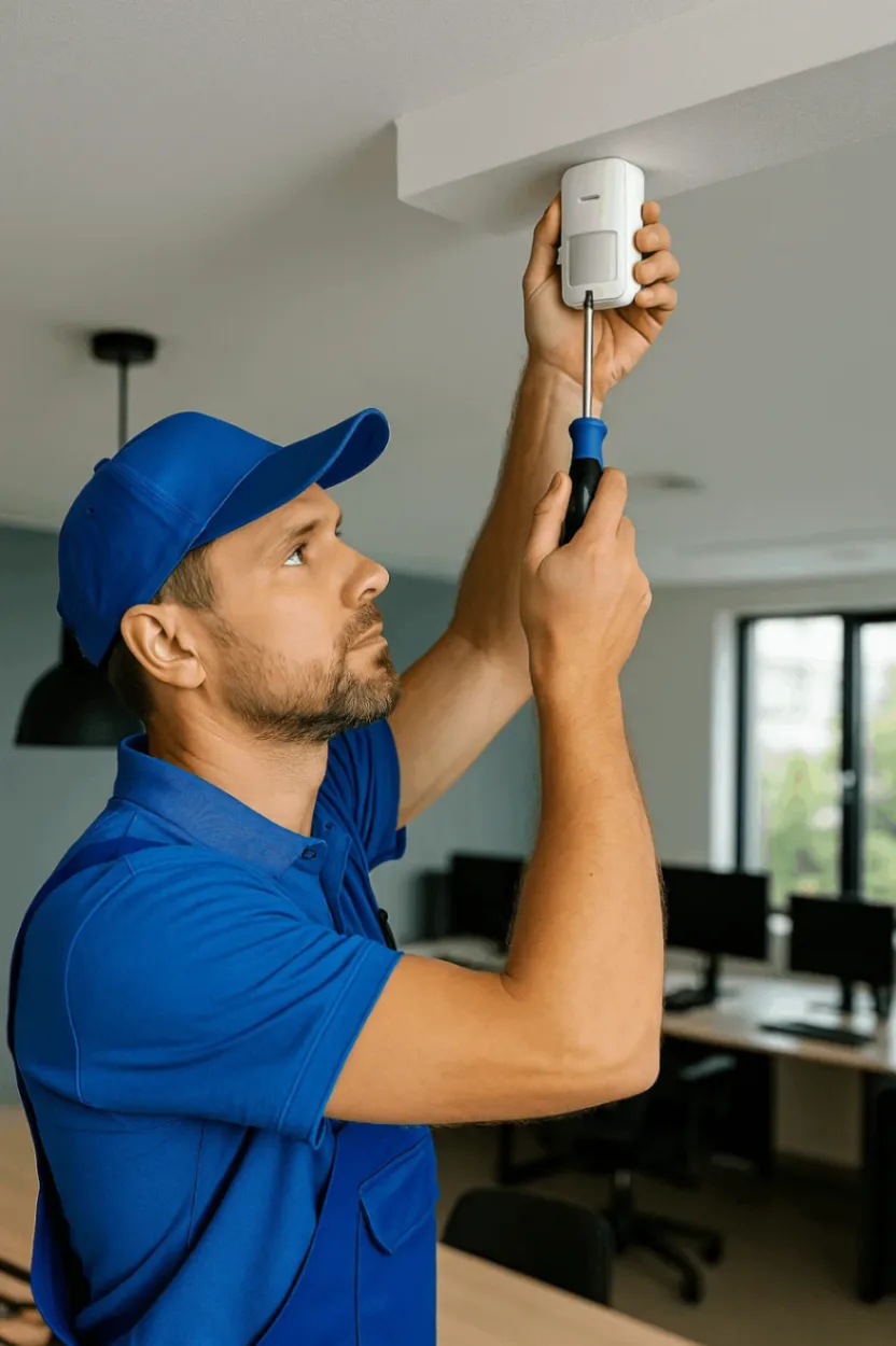 Установка сигнализации