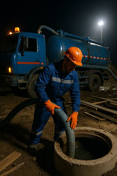Откачка септика, заказы