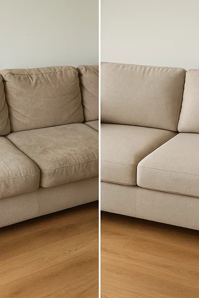 Ремонт мебели, до и после