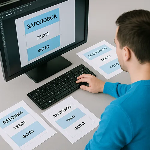 Листовки, услуги