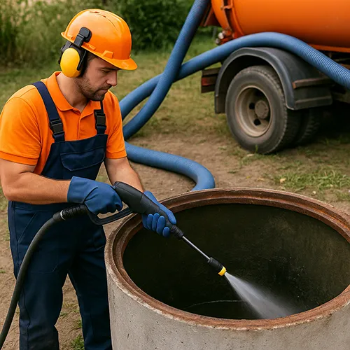 Откачка септика, услуга