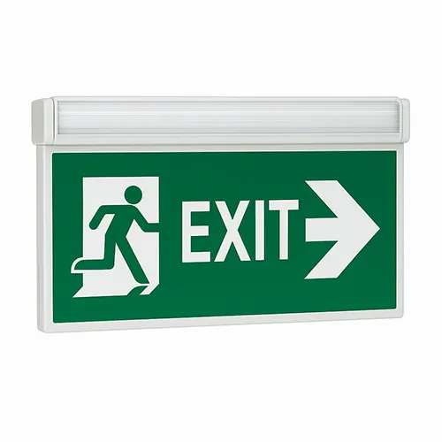 Система оповещения о пожаре, световая