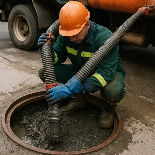 Откачка септика, услуга