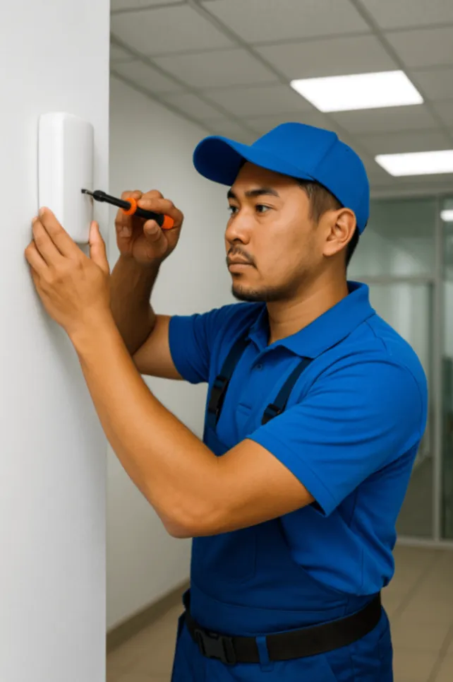 Охранная сигнализация, установка