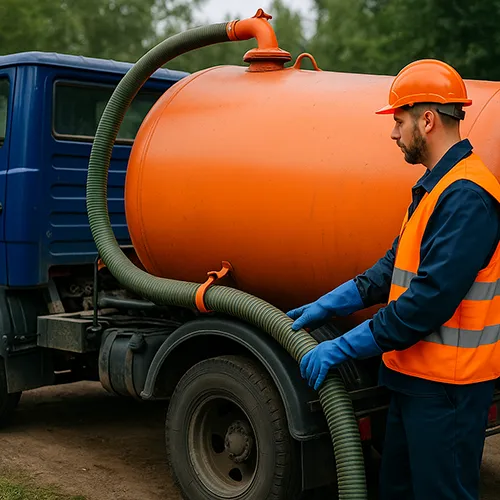 Откачка септика, услуга