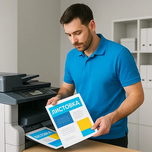 Листовки, услуги