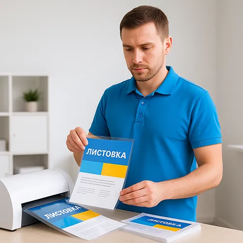 Листовки, услуги