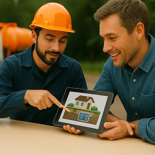 Откачка септика, услуга