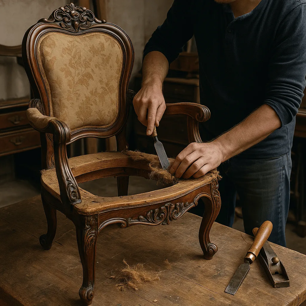 Реставрация антикварной мебели