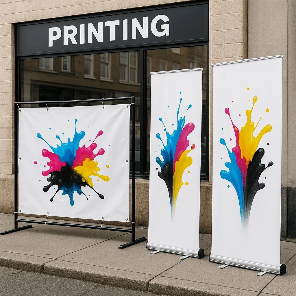 Баннеры и роллапы для наружки