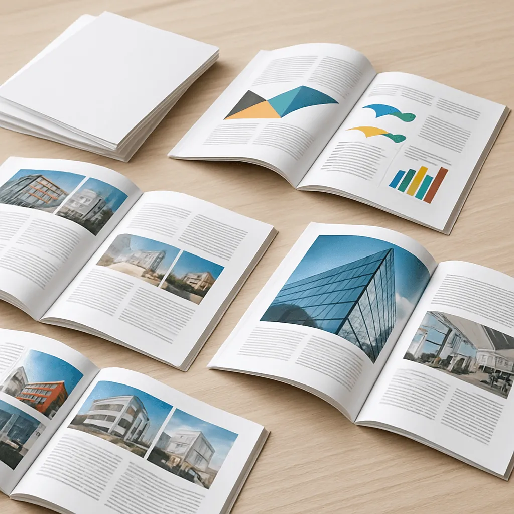 Брошюры и каталоги для бизнеса