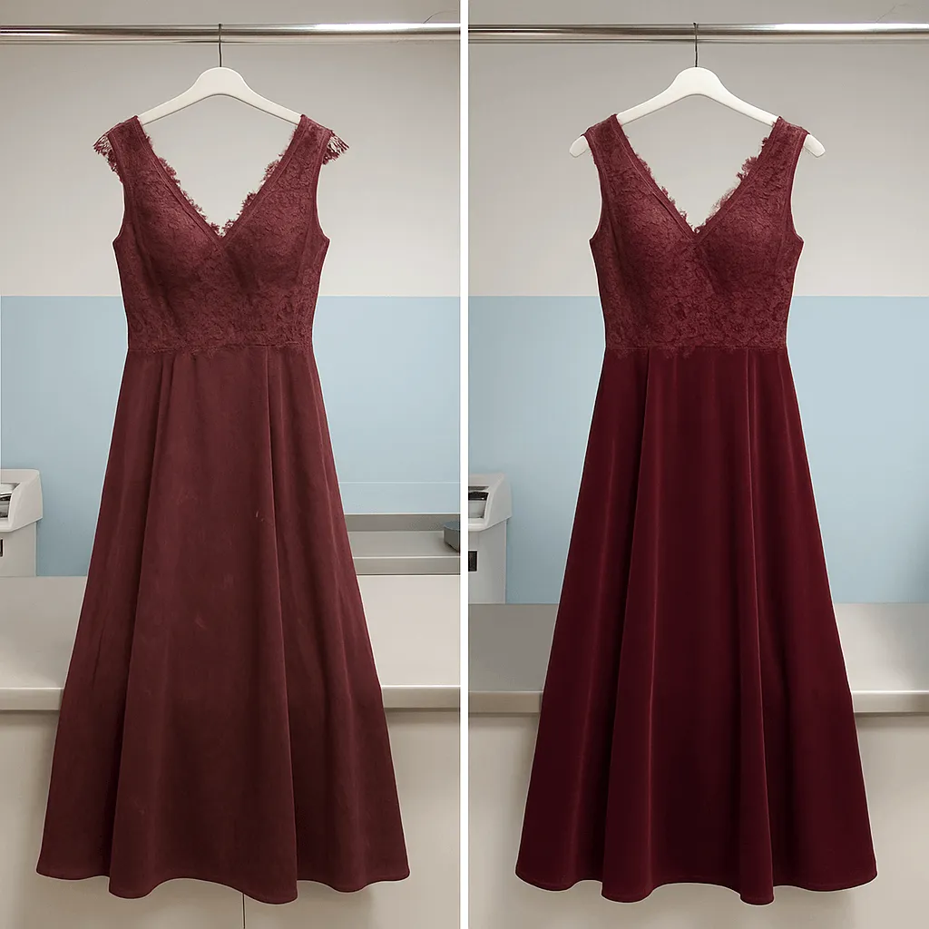 Аквачистка вечернего платья