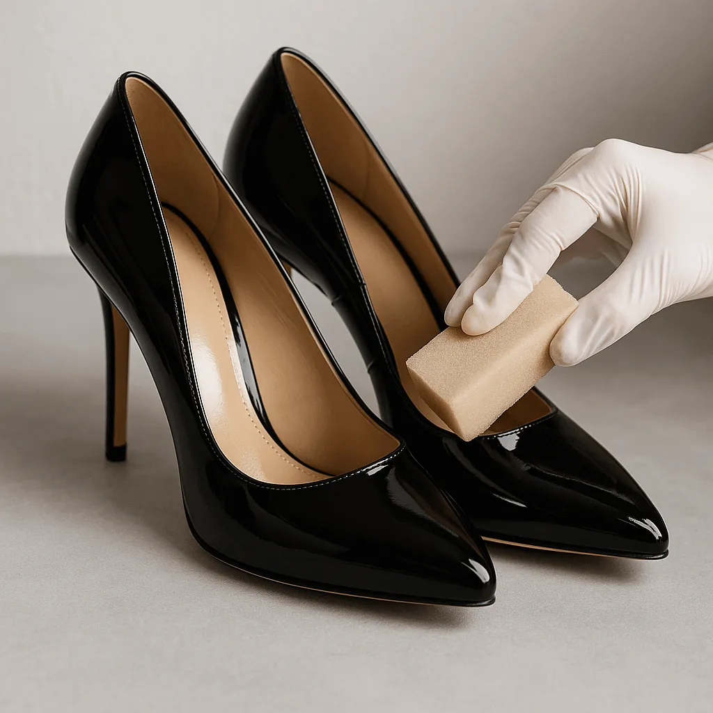 Химчистка лаковой кожи