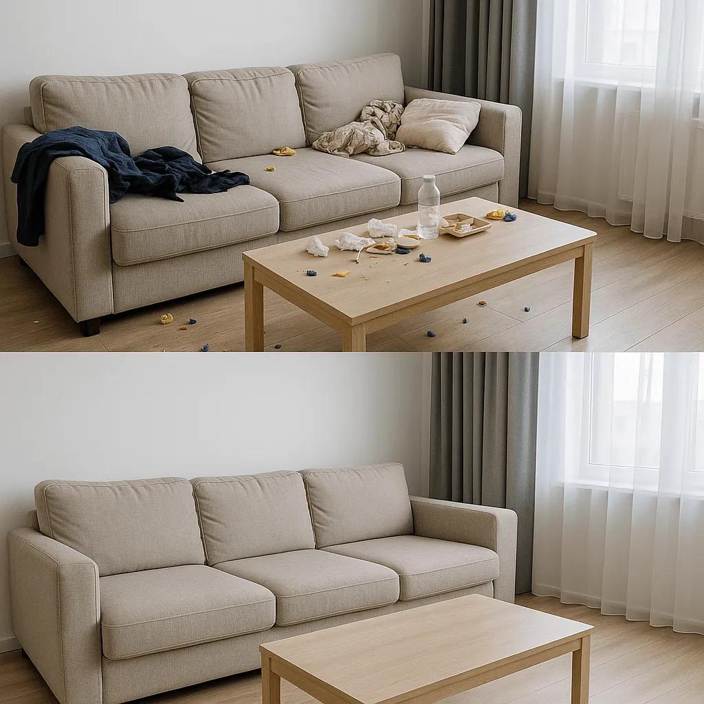 Поддерживающая уборка квартиры