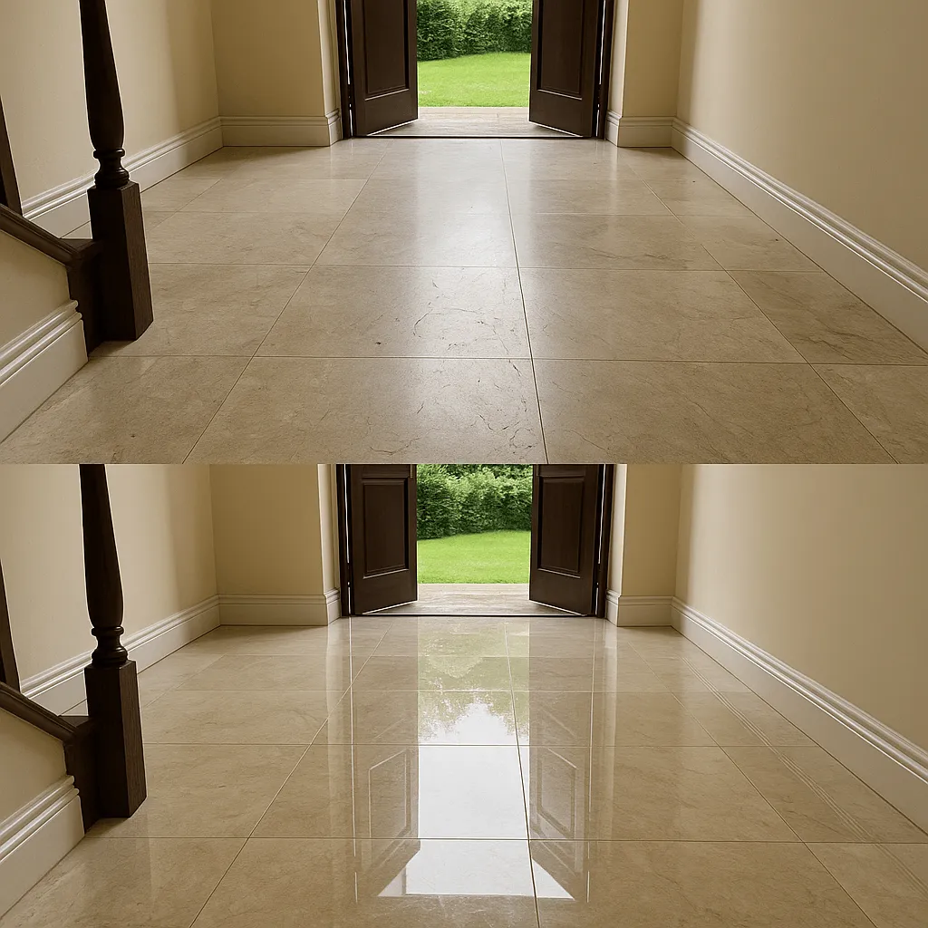 Полировка мраморного пола