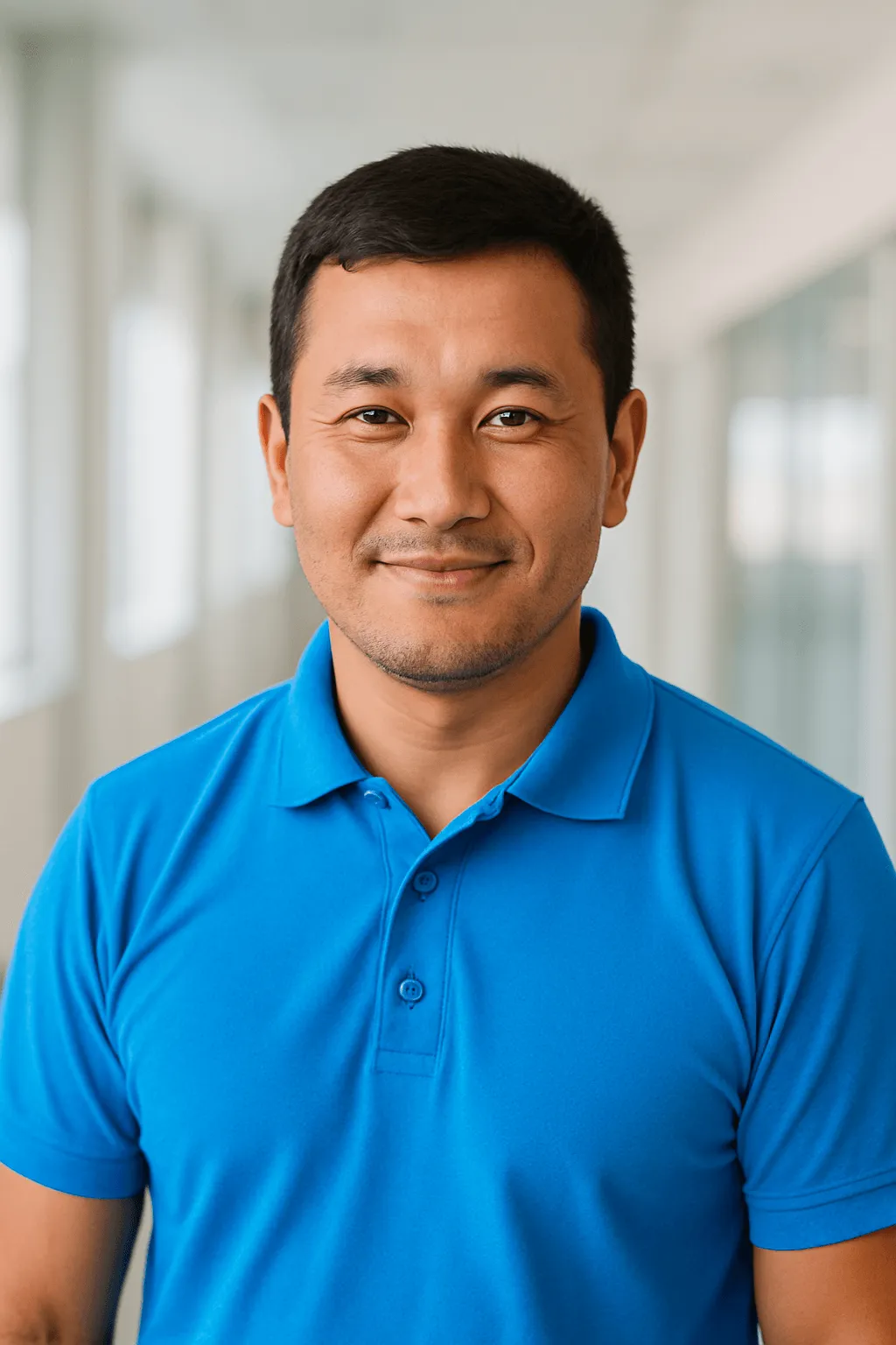 Команда по полировке каменного пола