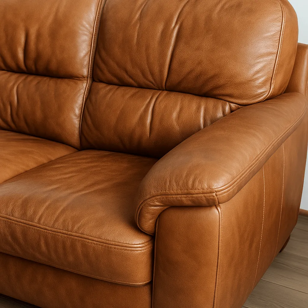 Глубокая химчистка дивана из кожи