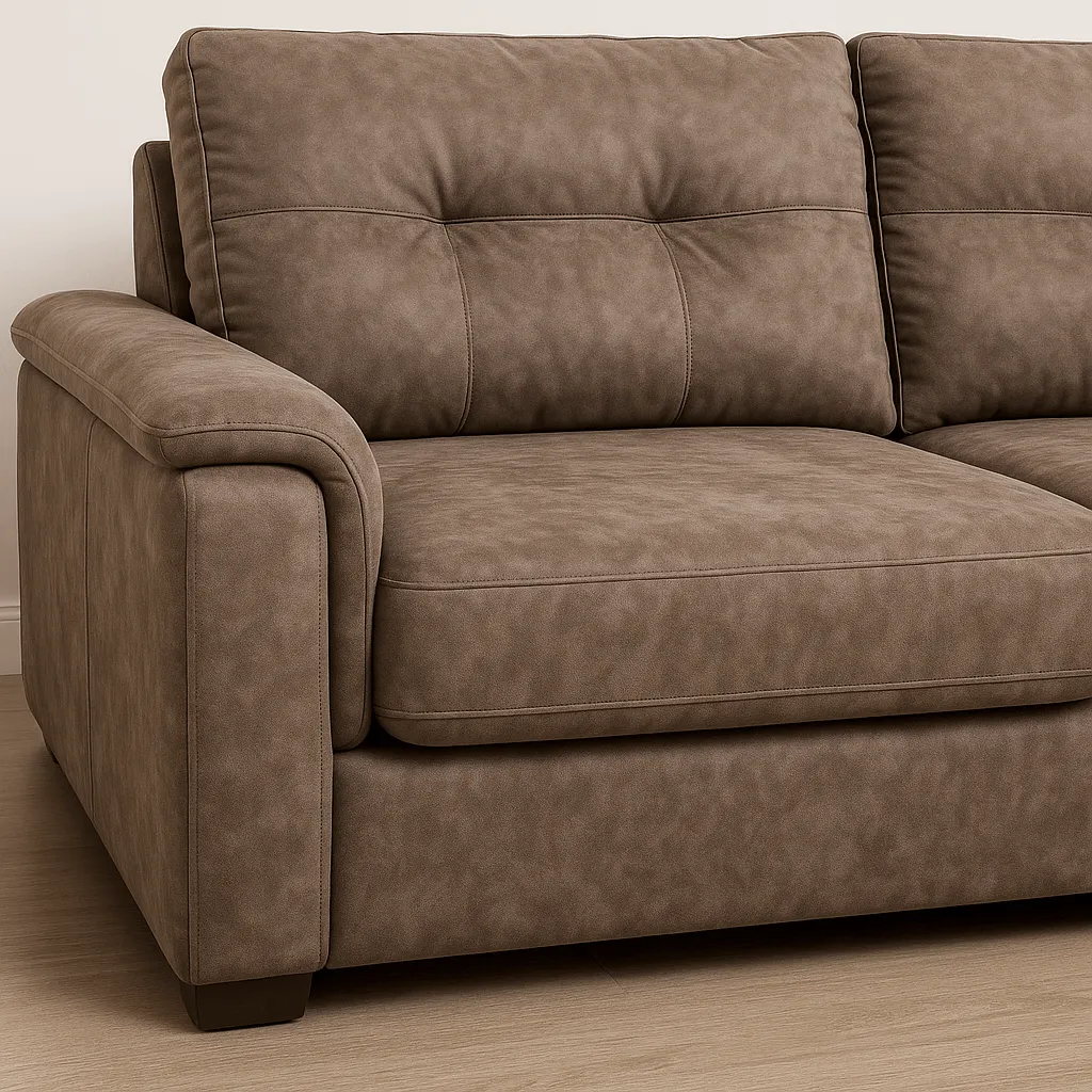 Глубокая химчистка дивана из флока