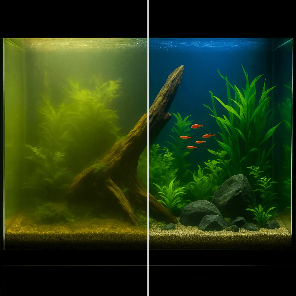 Чистка пресноводного аквариума