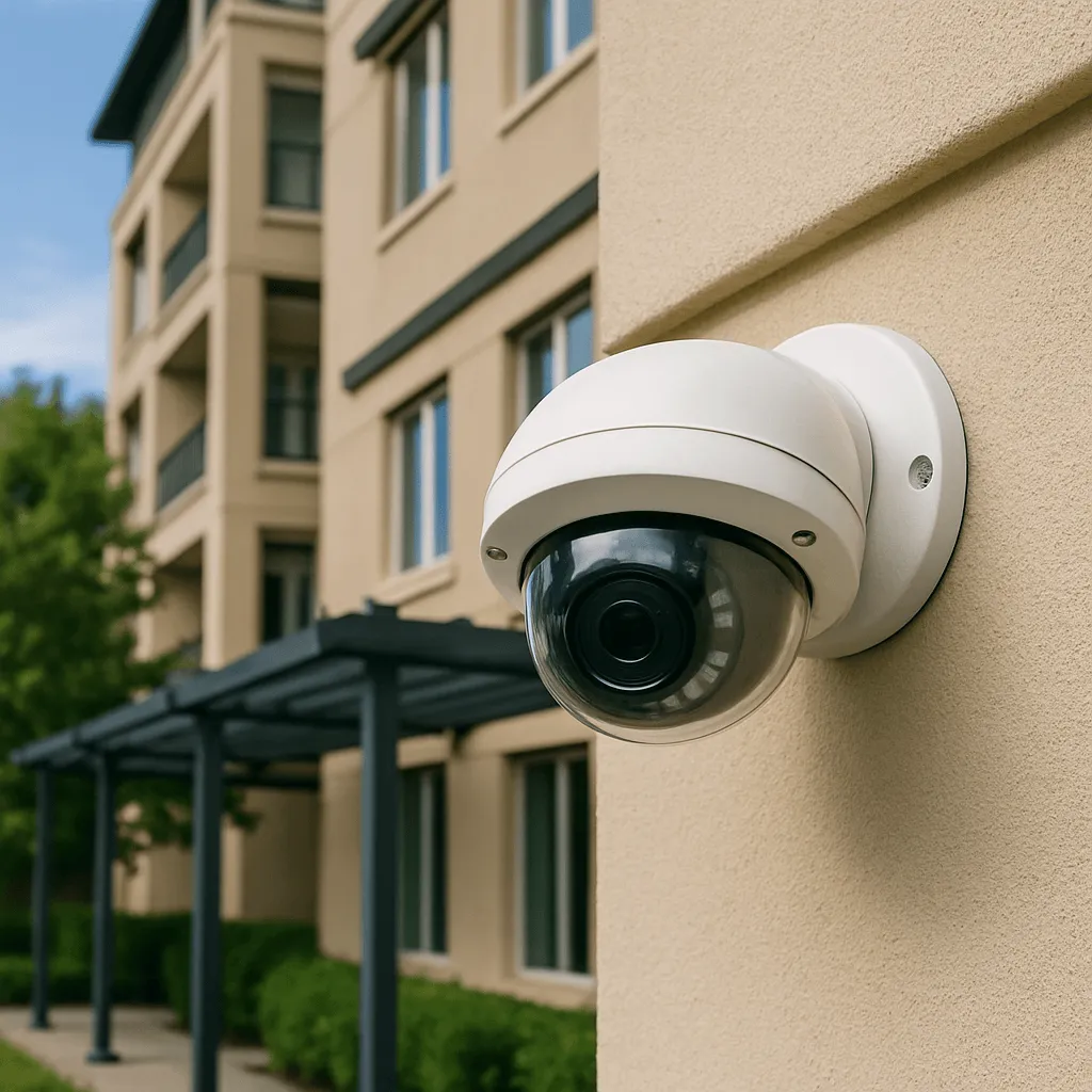 Видеонаблюдение, двор