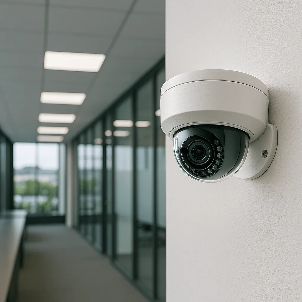 Видеонаблюдение, бизнес-центр