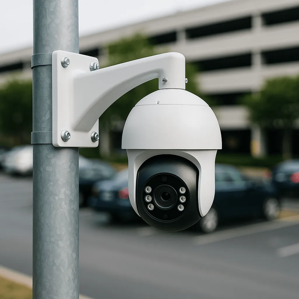 Видеонаблюдение, парковка