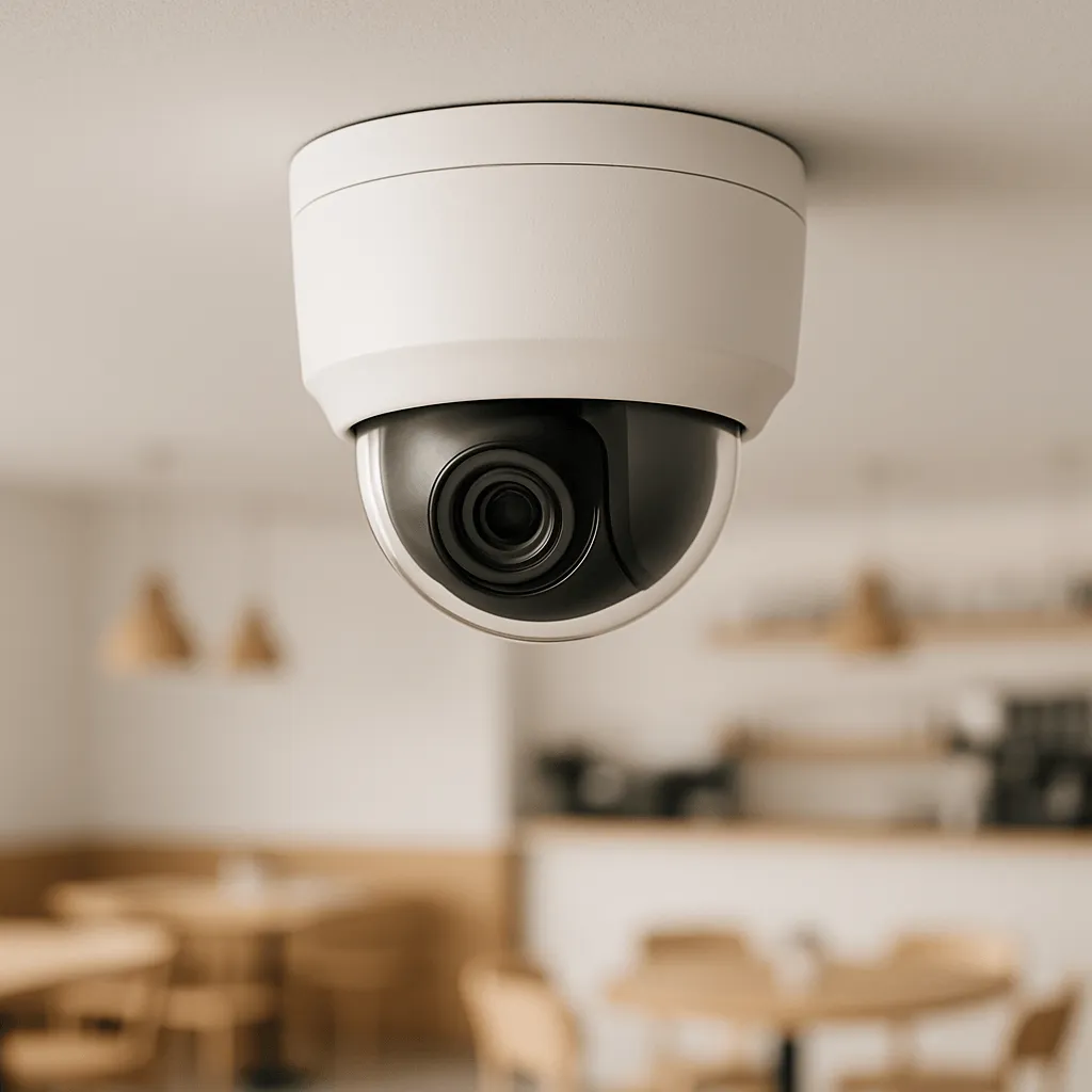 Видеонаблюдение, кафе