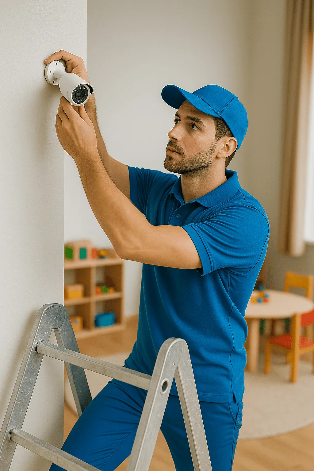 Видеонаблюдение, детский сад