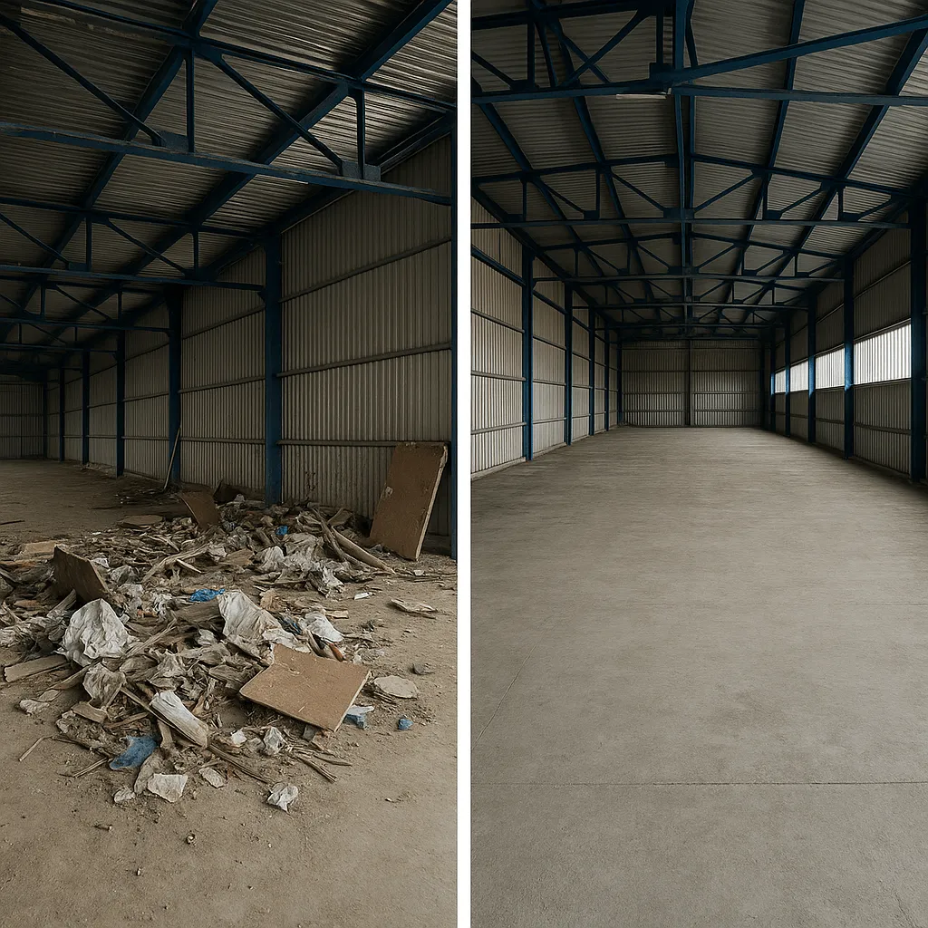 уборка склада 2