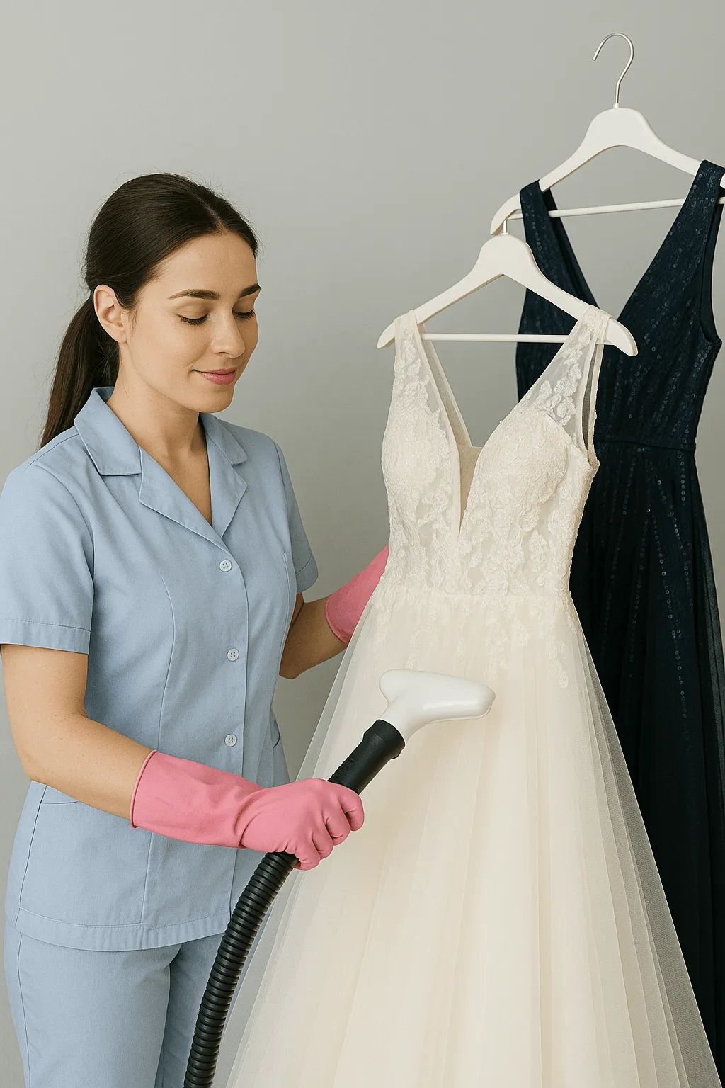 Химчистка свадебных платьев