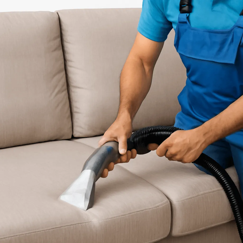 Химчистка дивана с синтетической обивкой