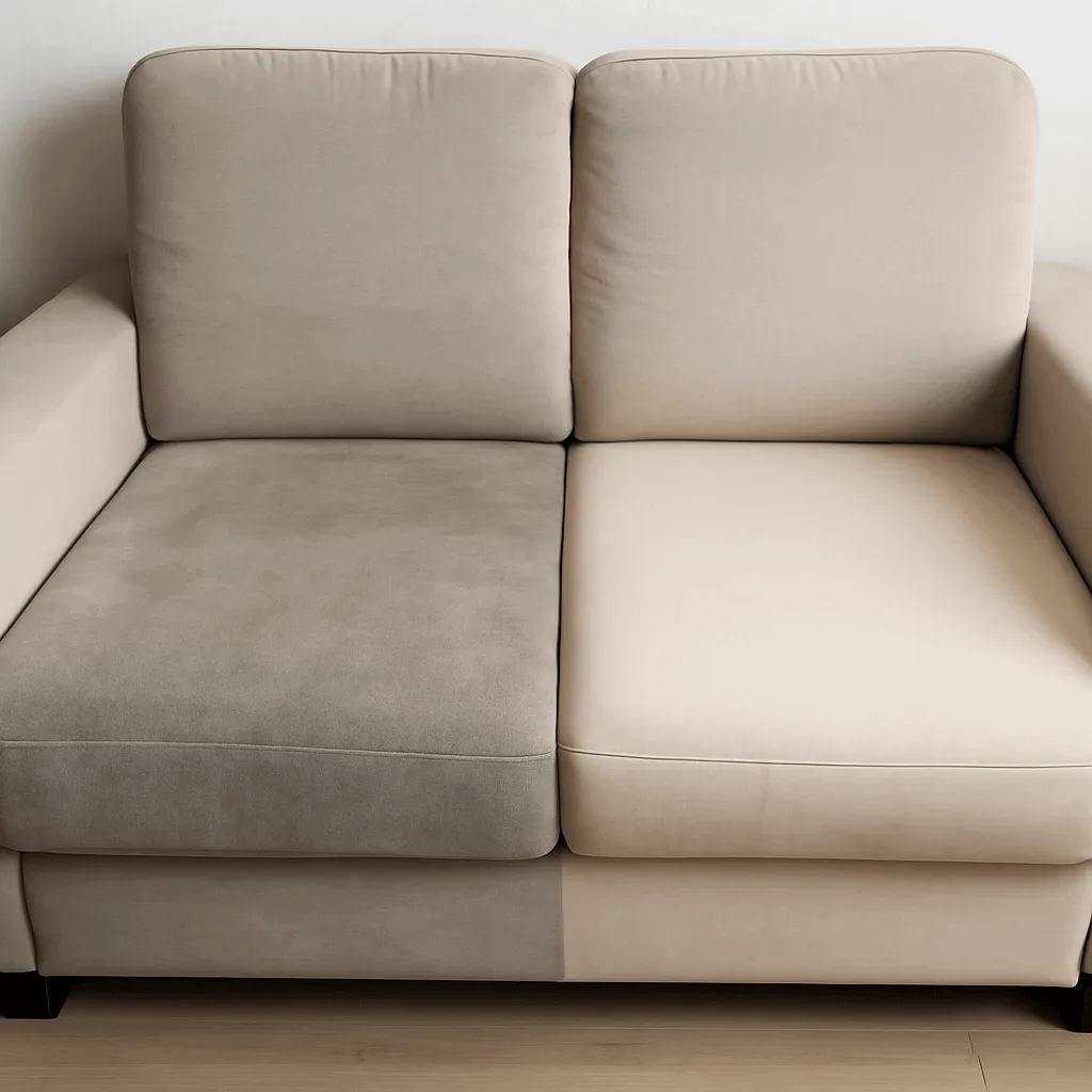 Dry cleaning of the sofa