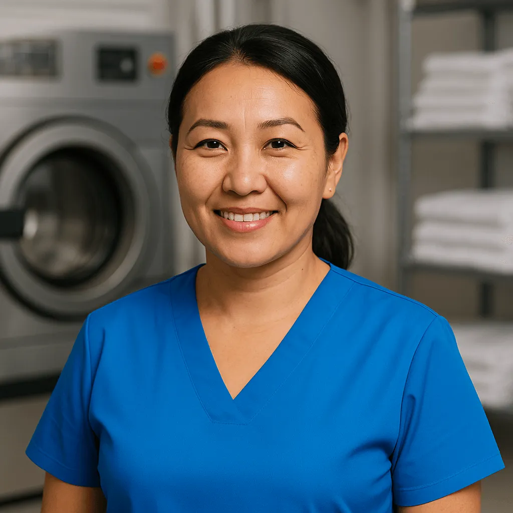 Команда прачечной для спецодежды